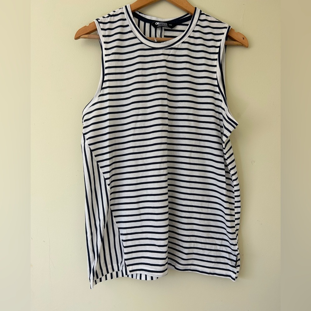 Outdoor research Terra Tank - navy stripe size medium